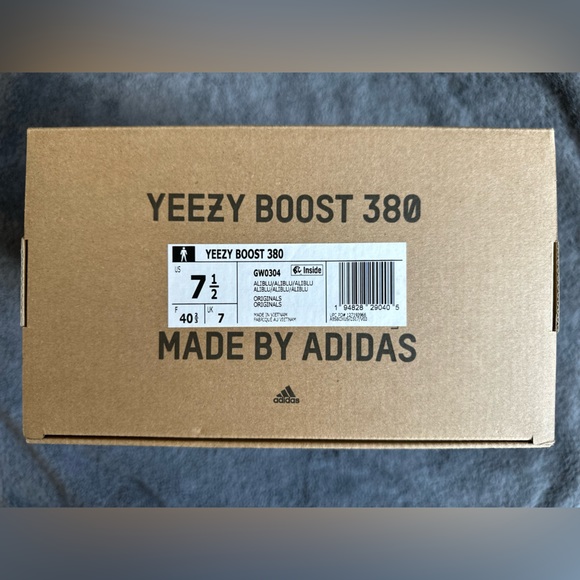 adidas Yeezy Boost 380 - Alien Blue - Men 7.5 - Barely Worn - Picture 12 of 13